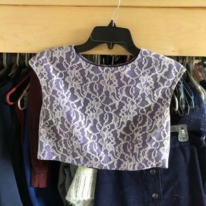 Handmade cropped shirt